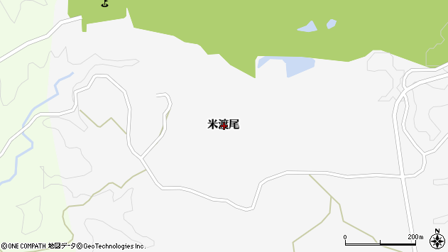 〒865-0123 熊本県玉名郡和水町米渡尾の地図
