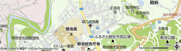 城乃井旅館周辺の地図