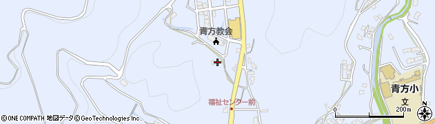 長崎県南松浦郡新上五島町青方郷1281周辺の地図
