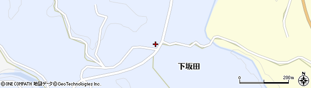 大分県竹田市下坂田684周辺の地図