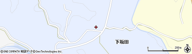 大分県竹田市下坂田683周辺の地図