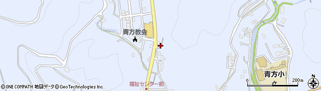 長崎県南松浦郡新上五島町青方郷1301周辺の地図