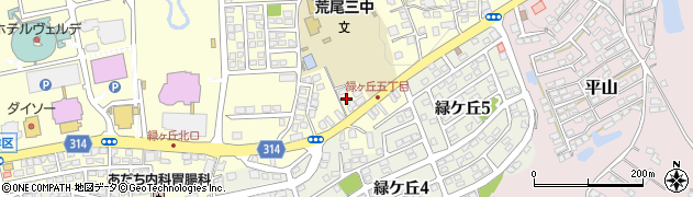 熊本県荒尾市本井手1553周辺の地図