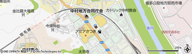 ＪＡ高知県　幡多地区本部・農協会館周辺の地図