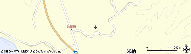 大分県竹田市米納1111周辺の地図