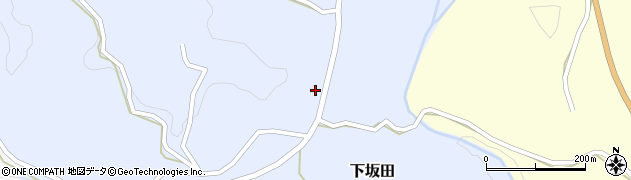 大分県竹田市下坂田619周辺の地図