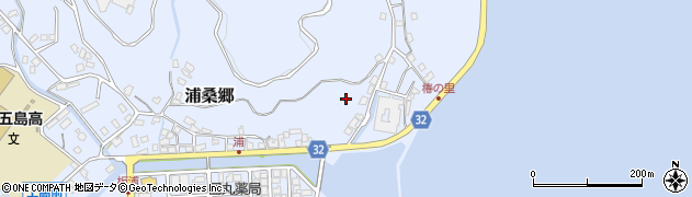 長崎県南松浦郡新上五島町浦桑郷953周辺の地図