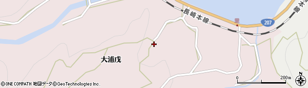 佐賀県藤津郡太良町里周辺の地図