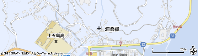 長崎県南松浦郡新上五島町浦桑郷751周辺の地図