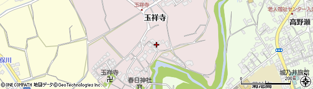 熊本県菊池市玉祥寺466周辺の地図