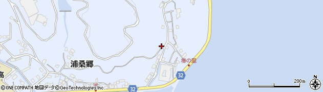 長崎県南松浦郡新上五島町浦桑郷981周辺の地図