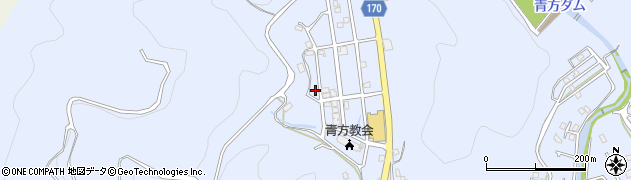長崎県南松浦郡新上五島町青方郷518周辺の地図