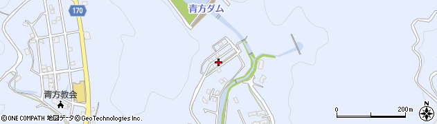 長崎県南松浦郡新上五島町青方郷1421周辺の地図