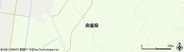 熊本県阿蘇市南宮原周辺の地図