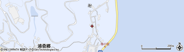 長崎県南松浦郡新上五島町浦桑郷1058周辺の地図