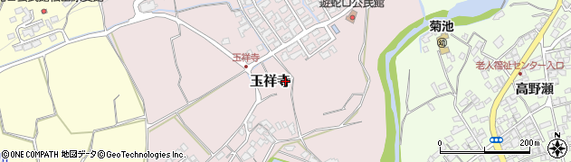 熊本県菊池市玉祥寺353周辺の地図