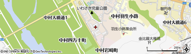 高知県四万十市中村四万十町周辺の地図