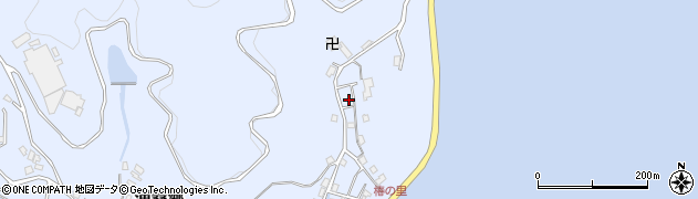 長崎県南松浦郡新上五島町浦桑郷1199周辺の地図