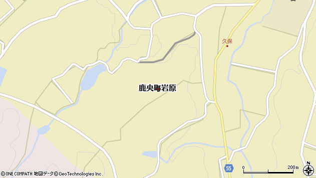 〒861-0561 熊本県山鹿市鹿央町岩原の地図