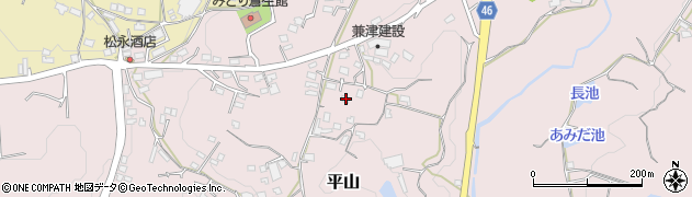 熊本県荒尾市平山2084周辺の地図