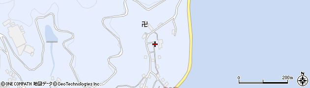 長崎県南松浦郡新上五島町浦桑郷1041周辺の地図