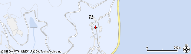 長崎県南松浦郡新上五島町浦桑郷1205周辺の地図