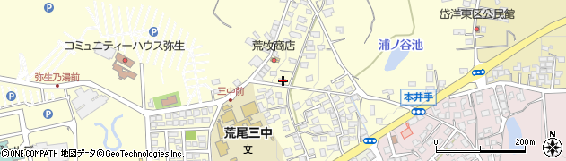 熊本県荒尾市本井手1464周辺の地図