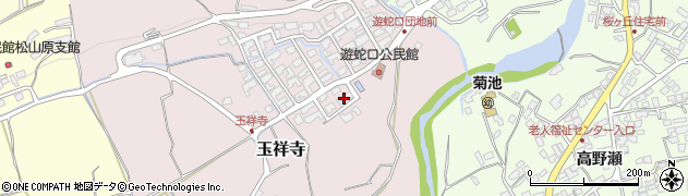 熊本県菊池市玉祥寺115周辺の地図