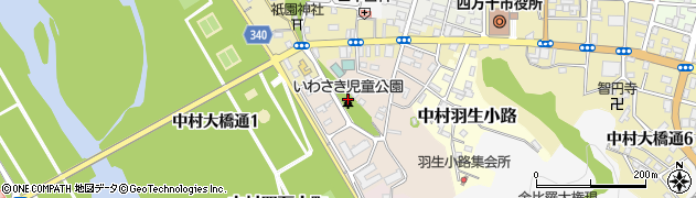 岩崎公園周辺の地図