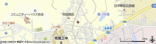 熊本県荒尾市本井手1461周辺の地図