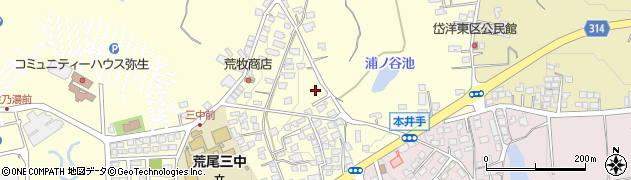 熊本県荒尾市本井手1459周辺の地図