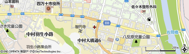 イワタニ四国株式会社　中村営業所周辺の地図