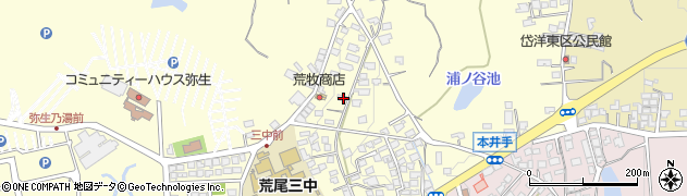 熊本県荒尾市本井手1455周辺の地図