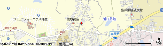 熊本県荒尾市本井手1458周辺の地図