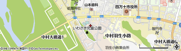 高知県四万十市中村弥生町19周辺の地図