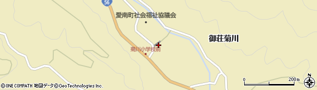 菊川簡易郵便局周辺の地図