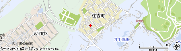 熊本県荒尾市住吉町12周辺の地図
