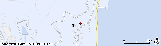長崎県南松浦郡新上五島町浦桑郷1242周辺の地図