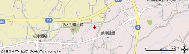 熊本県荒尾市平山2113周辺の地図