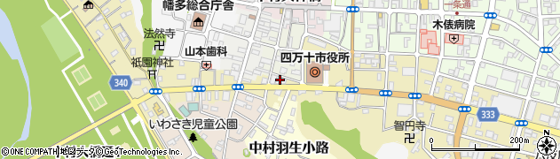 中村下ノ加江線周辺の地図