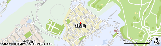 熊本県荒尾市住吉町周辺の地図