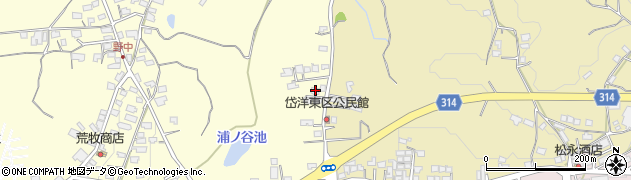 熊本県荒尾市本井手618周辺の地図