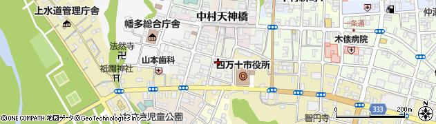 高知県四万十市中村栄町周辺の地図