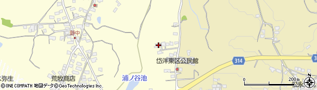 熊本県荒尾市本井手614周辺の地図