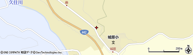 大分県竹田市城原1718周辺の地図