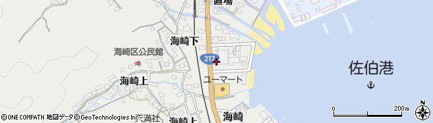 ユーマートグループ協同組合　ユーマート・海崎店周辺の地図