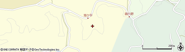 大分県竹田市米納2099周辺の地図