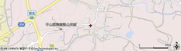熊本県荒尾市平山1650周辺の地図
