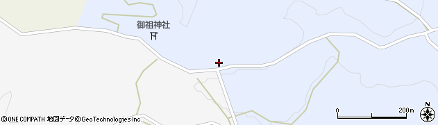 大分県竹田市下坂田1443周辺の地図