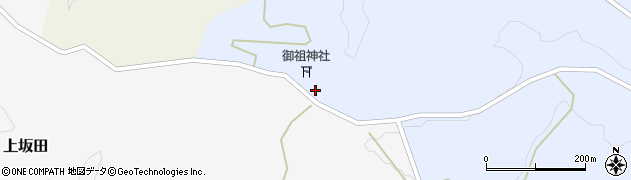 大分県竹田市下坂田1578周辺の地図